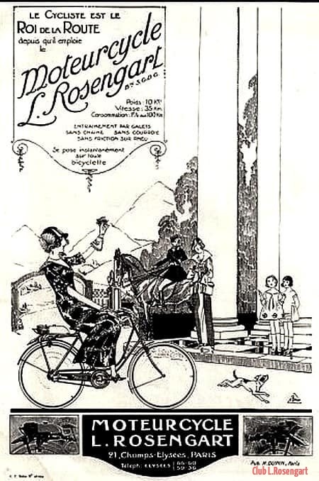 affiche-pub-Rosengart-Moteurcycle-21-Champs-Elysees-Paris-Affiche-de-1923